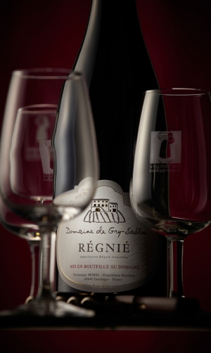 Régnié - Cuvée « Les Forchets »Haute Valeur Environnementale  Médaille d' Argent Grands Vins du Beaujolais