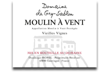 Moulin-à-vent - Cuvée « Vieilles Vignes » Haute Valeur Environnementale  Médaille d'Or Grands Vins du Beaujolais