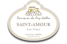 Saint-amour - Cuvée « Les Tines »Haute Valeur Environnementale Médaille d'Or International du Gamay