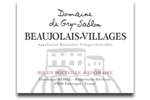 Beaujolais-Villages - Cuvée « Emeringes » Haute Valeur Environnementale Médaille d'Or International du Gamay