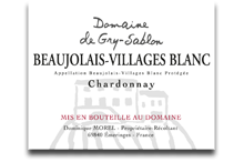 Beaujolais-Villages Blanc  - Haute Valeur Environnementale-Or Grands Vins du Beaujolais 